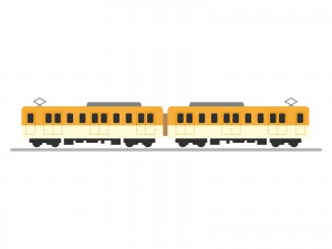 電車のイラスト